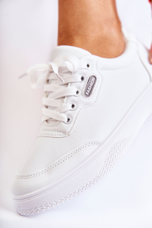 Damskie Klasyczne Buty Sportowe Białe Garcia