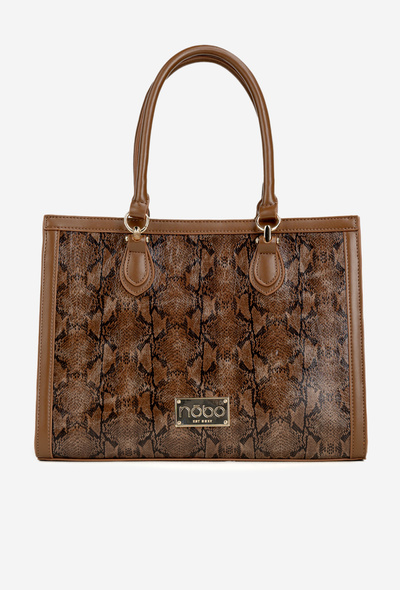 Torebka Zwierzęcy Wzór NOBO BAG6150-M17 Brązowa
