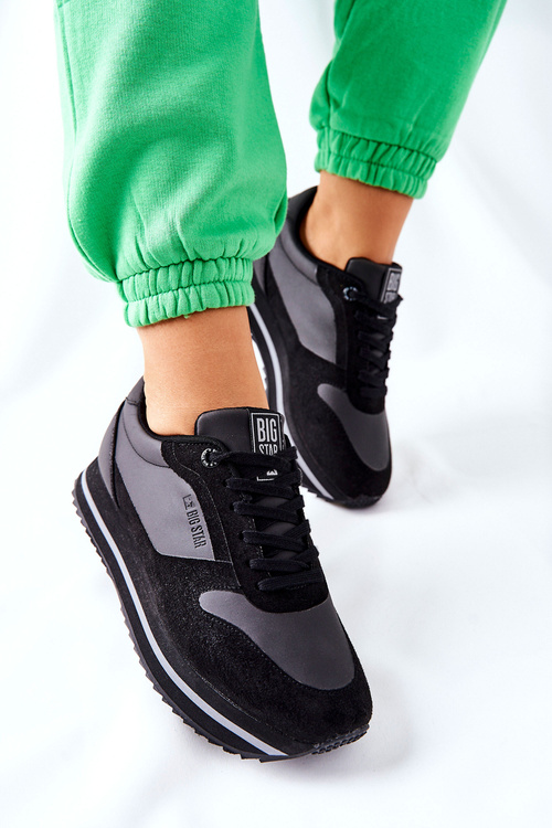 Sportowe Buty Memory Foam Big Star II274217 Czarne