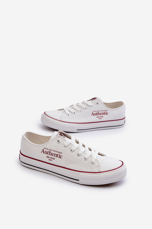 Trampki Męskie Big Star NN174057 Białe