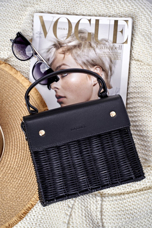 Torebka Damska Monnari Czarna Kuferek BAG3660-020