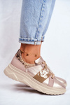 Obuwie Sportowe Sneakersy Damskie Skórzane Maciejka 04448-25