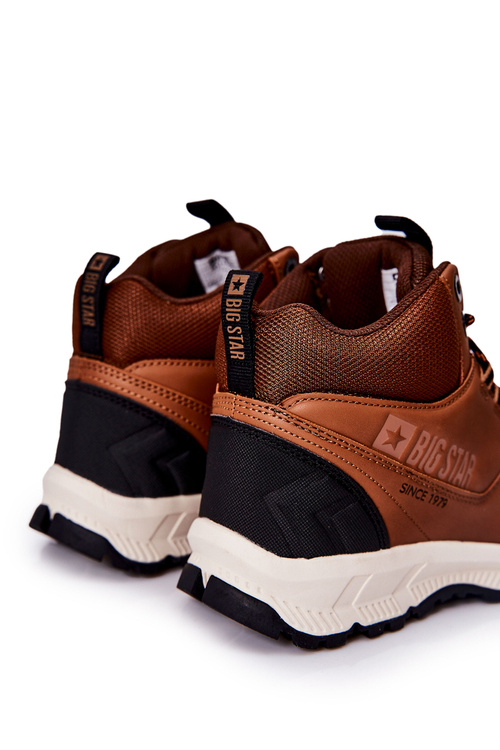 Wysokie Sportowe Buty Big Star II174179 Brązowe
