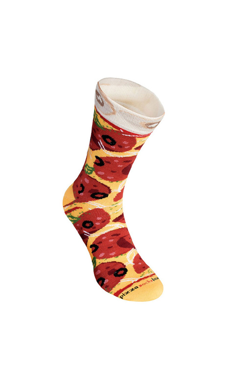 Skarpetki Rainbow Socks Pizza 4 Pary Pepperoni Owoce Morza Włoska