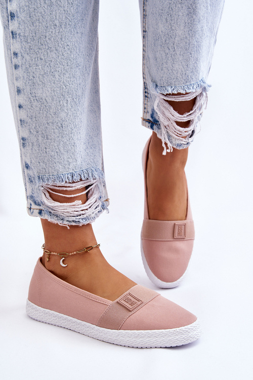 Damskie Wsuwane Tenisówki Big Star LL274202 Nude