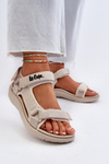 Damskie Sandały Lee Cooper LCW-24-34-2614 Beżowe