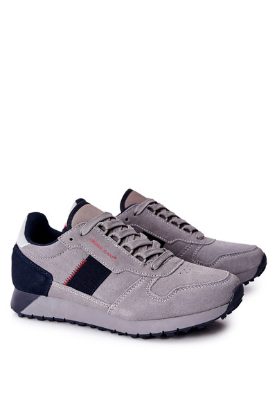 Obuwie Sportowe Męskie Cross Jeans Szare II1R4008C