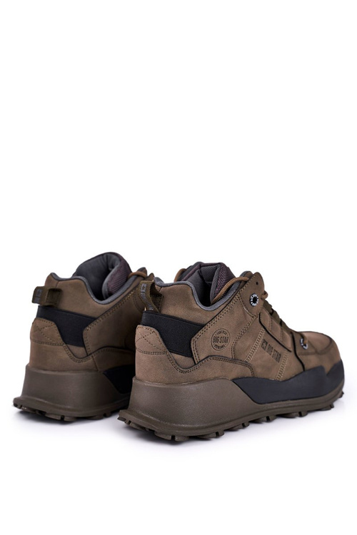 Sportowe Męskie Buty Big Star Khaki GG174414