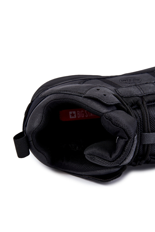 Męskie Sneakersy Buty Sportowe Big Star KK174247 Czarne