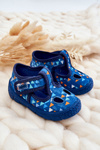 Buty Papcie Befado Trójkąty 533P023 Niebieskie