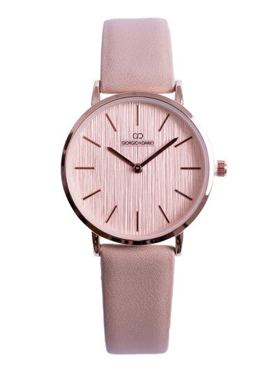 Damski Zegarek Giorgio & Dario Jules Ciemnoróżowy