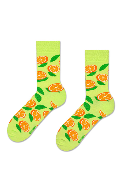 Zestaw Skarpetki Zooksy mixTURY Pomarańcze 2 Pary