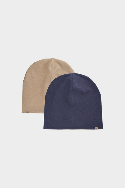 Dwustronna Czapka Dziecięca Beanie 4F 4FJWAW24ACAPU449-83S Beżowa