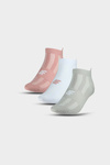 Skarpety Treningowe Damskie 3 Pary 4FWMM00UFSOF136-90S Multikolor