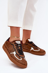 Sneakersy Damskie Daniel Lopez Just Dare SS2D4016 Camel