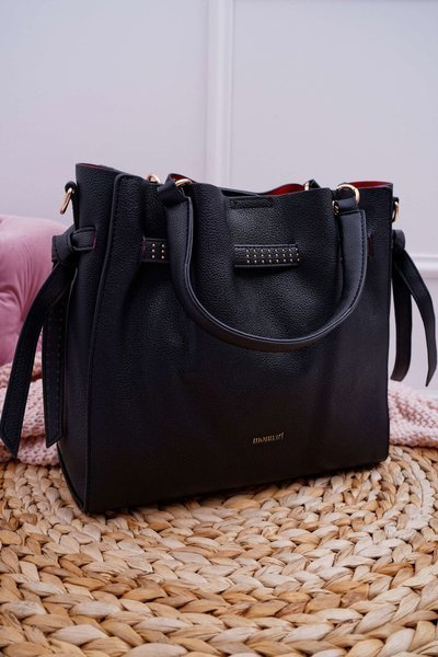 Torebka Damska Klasyczna Monnari Czarna BAG8960-020