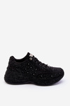Damskie Sneakersy Na Platformie GOE JJ2N4058 Czarne