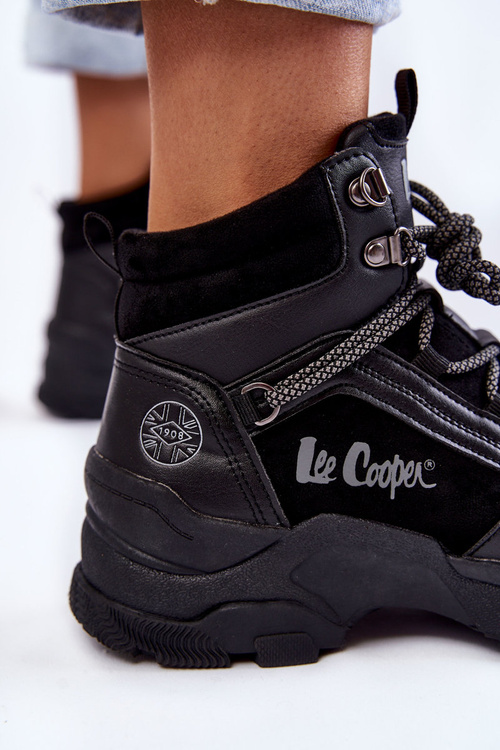 Damskie Buty Trekkingowe Trapery Lee Cooper LCJ-22-31-1441 Czarne