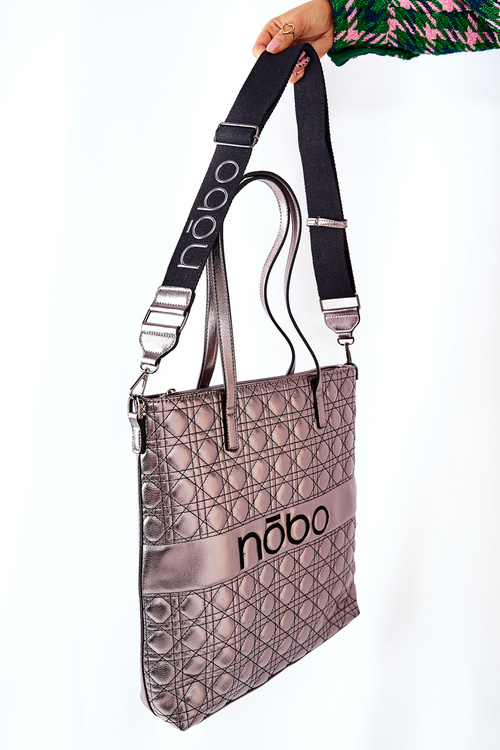 Torebka Shopper NOBO L0820 Srebrna