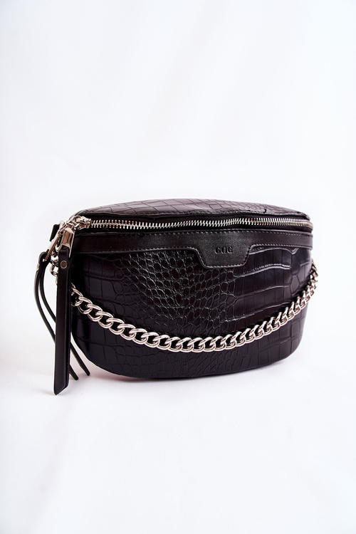 Modna Torebka Listonoszka GOE ZNJ028 Czarna