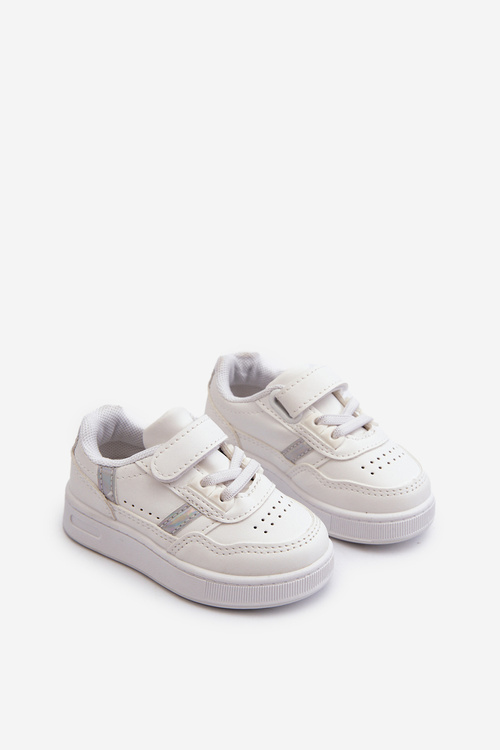 Klasyczne Dziecięce Buty Sportowe Białe Marlin