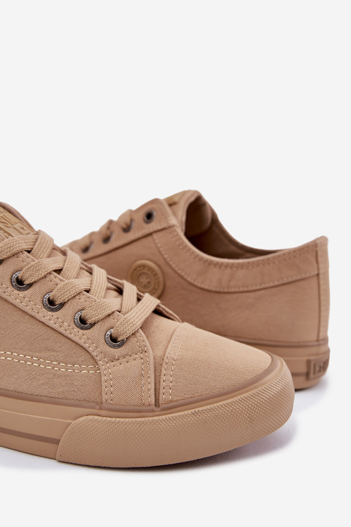 Trampki Męskie Materiałowe Big Star RR174337 Beżowe