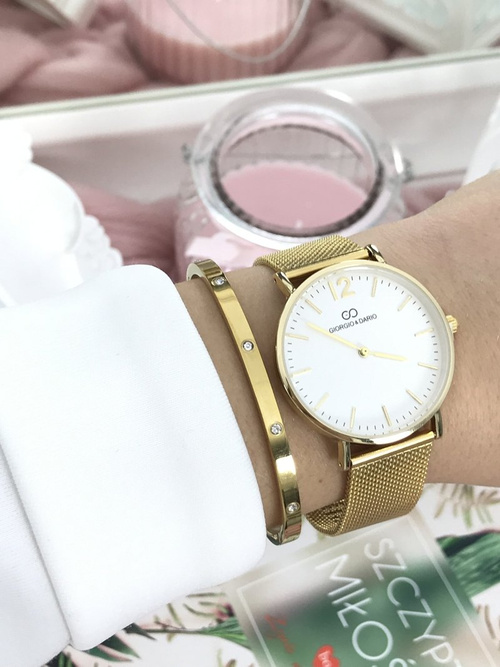 Damski Zegarek Giorgio & Dario Rene Złoty