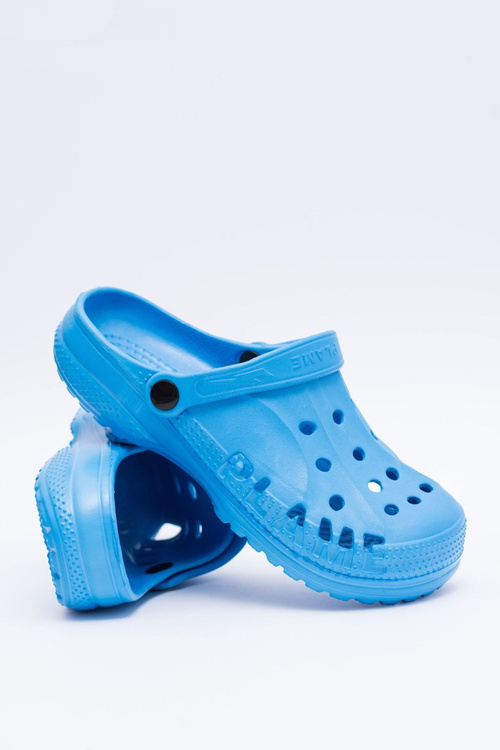 Damskie Piankowe Klapki Kroksy EVA Niebieskie