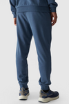 Męskie Spodnie Dresowe Joggery 4FWMM00TTROM0942-32S Niebieskie