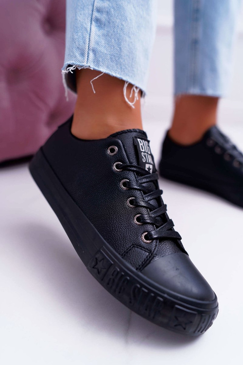 Damskie Trampki Big Star Czarne EE274247