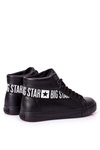 Trampki Męskie Big Star Wysokie Czarne EE174339