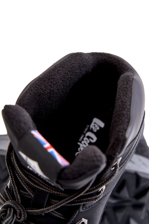 Męskie Ocieplane Botki Trapery Lee Cooper LCJ-22-01-1391 Czarne