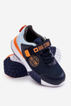Niskie Dziecięce Buty Sportowe Memory Foam System Big Star LL374215 Granatowe