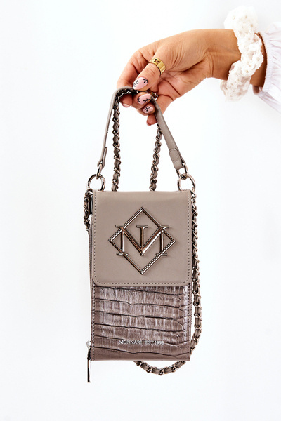 Mała Damska Torebka Monnari ETUA020-019 Szara