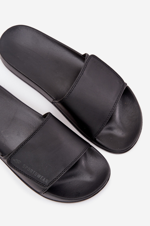 Klapki Męskie 4FMM00FFLIM032-20S Czarne