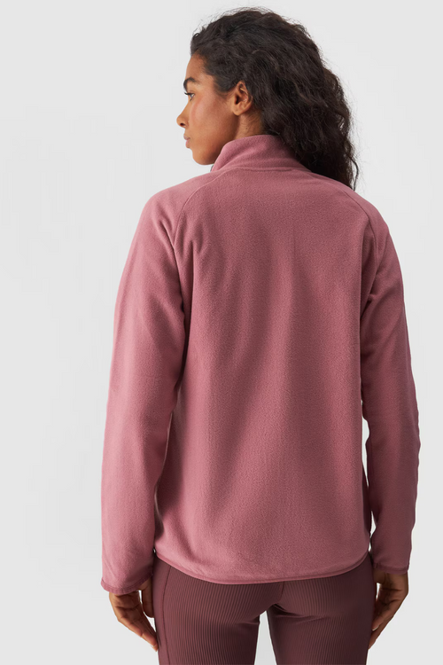 Polar Damski Regular Ze Stójką 4F 4FWMM00TFLEF294-53S Różowy