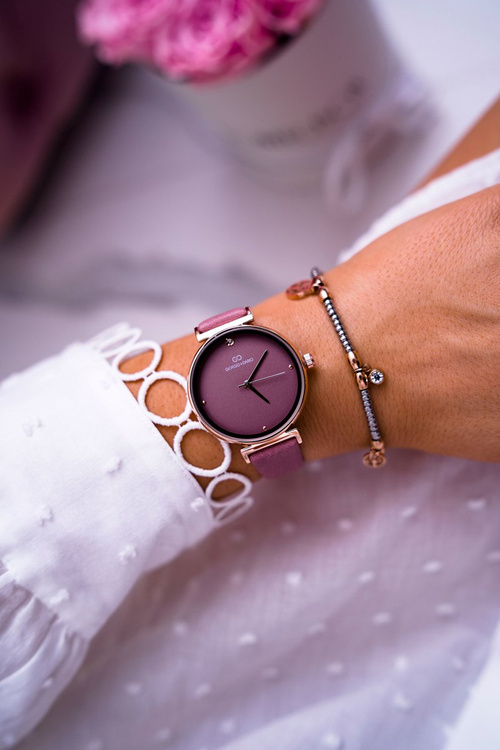 Damski Zegarek Giorgio & Dario Różowy Donara