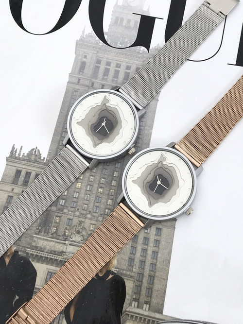 Damski Zegarek Michael John Cratos Srebrny