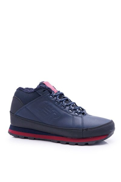 Trekkingowe Męskie Buty Wysokie Outdoor Granatowe Noriginals