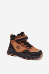 Buty Zimowe Trekkingowe Dziecięce Na Rzep Ocieplane Camel Miravie