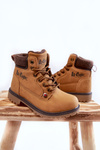 Dziecięce Botki Trapery Lee Cooper LCJ-22-01-1490 Camel