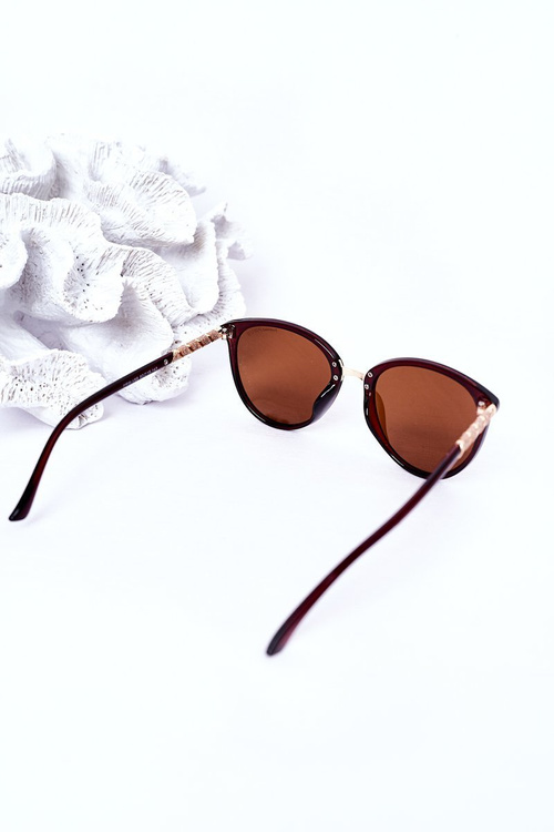 Okulary Przeciwsłoneczne Z Polaryzacją Brązowe