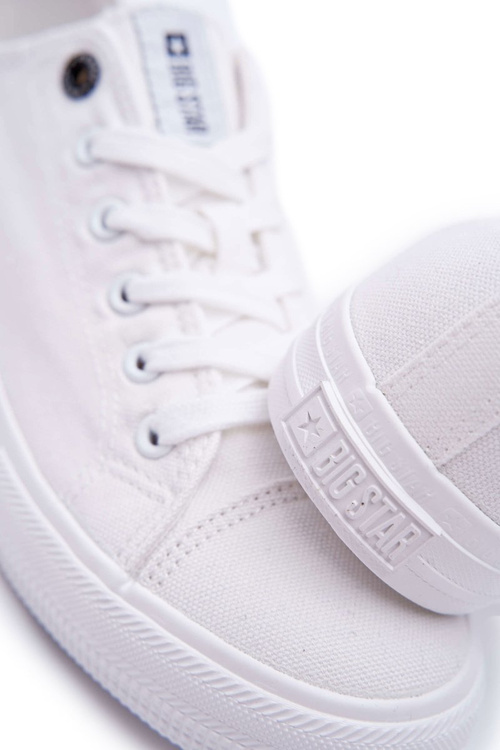 Trampki Męskie Big Star Białe FF174337