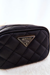 Mała Kosmetyczka Pikowana Monnari CSM0050-020 Czarna