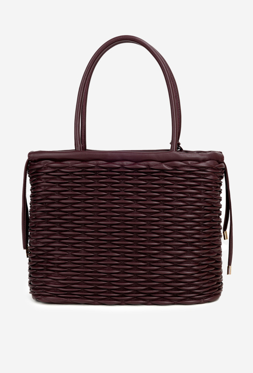 Torebka Typu Shopper NOBO BAG5940-005 Bordowa