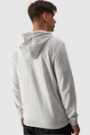 Męska Bluza Dresowa Na Zamek Z Kapturem 4FWMM00TSWSM1466-27M Szara