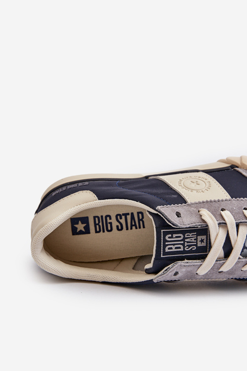 Sneakersy Męskie Big Star NN174516 Granatowe