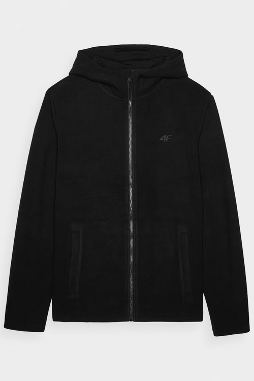 Polar Męski Z Kapturem Regular 4F 4FWMM00TFLEM290-20S Czarny
