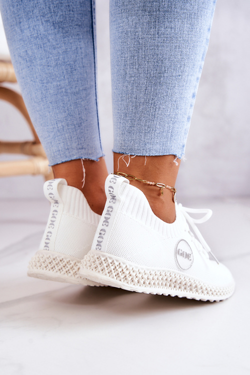 Damskie Sportowe Buty GOE JJ2N4151 Białe