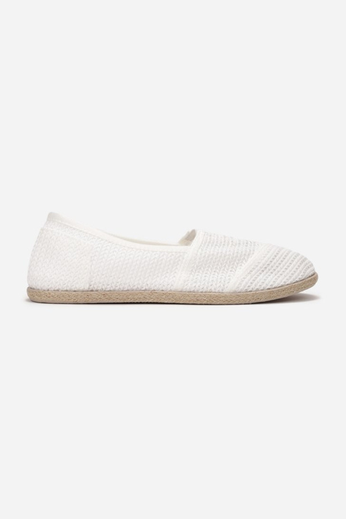 Damskie Espadryle Białe Arianna